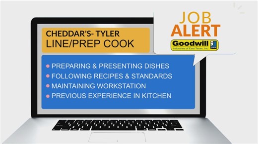 JOB ALERT: Line Cook/ Prep Cook wanted for Cheddar’s in Tyler