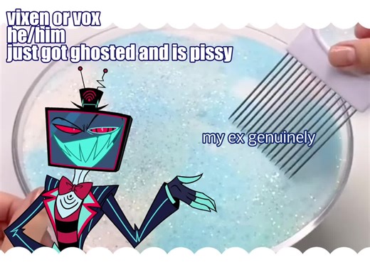 okay so like???? hi guys big gossip who missed it I AM MAKING THE Q&A ANSWER VIDEO. theres like 100 questions so i want to include as many as i can so umm PLEASE be patient while its in the making #hazbinhotel #slimerant #xyzcba #hazbin #rant hazbin, vox hazbin, slime rant, drama, vixen slime rant, slime ranting, helluva boss, hellaverse, vivziepop, vox, christian borle, hazbin hotel songs, song, voiceover, cover, covers, singing