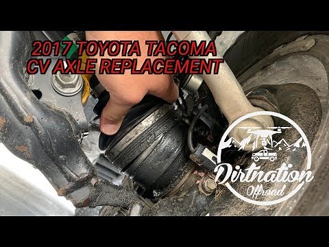 2017 Toyota Tacoma CV Axle Replacement