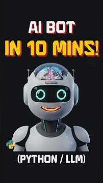 Build a Python AI Trading Bot in 10 Minutes! (LLM Agent Sizzle)