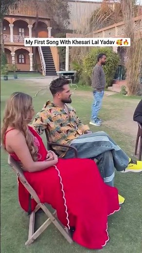 My First Song With Khesari Lal Yadav 🥰🔥Sona Dey 🔥 Kamar Me Dagi #viralvideo #khesari #trending