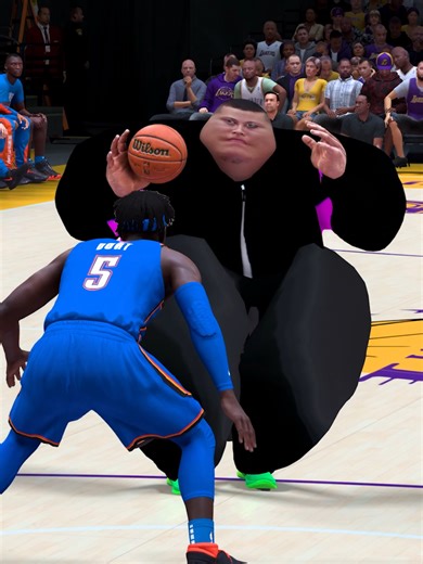 Every Time I Score, The Player Gets Faster #nba2k #nba #basketball #fyp