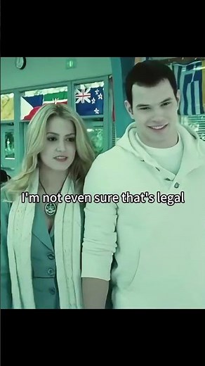 This cafeteria scene starts the most iconic vampire love story🩸#movie #film #edit