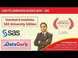 SAS University Edition (Free) Download & Installation | Data Science | SAS TRAINING
