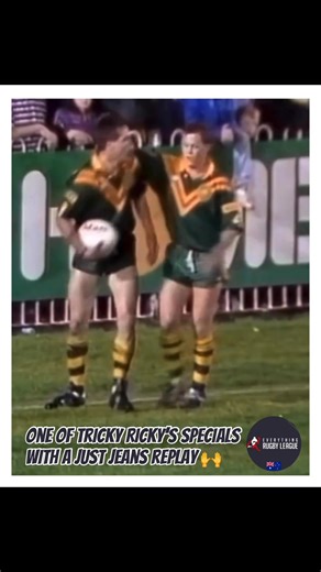 One of tricky Ricky’s specials with a just jeans replay 🔥🙌 #rickystuart #kicking #gamemanagement #rugbyleague #international | Everything Rugby League
