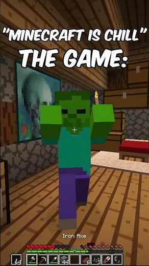 MINECRAFT IS ONE OF THE HARDEST GAME ! #minecraft #shorts