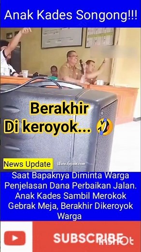 #anak kades songong berakhir di keroyok... 😂