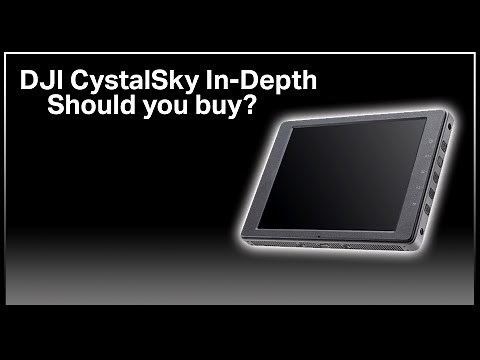 DJI CrystalSky Monitor in depth review - screen for Inspire 2, Phantom 4 pro, Mavic