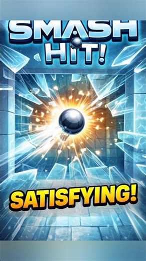 Smash Hit Satisfying Glass Break Gameplay 🔥 | Mobile Gaming #shorts