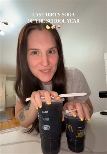 Last Dirty Soda of the School Year - Dirty Diet Coke Recipe