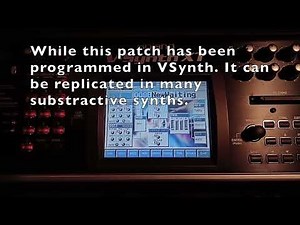 Depeche mode (Waiting for the night patch). #depechemode #vsynth #patches #synthesizer