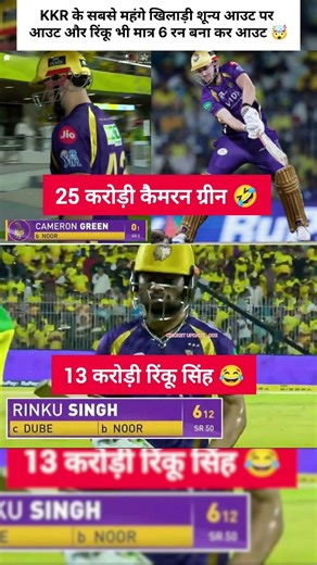38 Crore Ka Chuna! 😱 Green aur Rinku Dono Dher—KKR Ke Mehnge Khiladiyo Ne Kar Diya Nihaal! 🤣#shorts