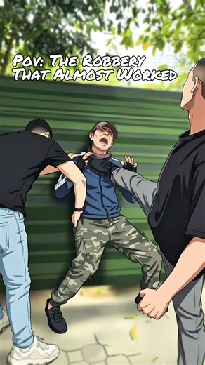 The Robbery That Almost Worked. #themaskdeeds #shortvideos #martialarts #movie