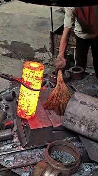 Inside the forging factory The Art of Heavy Open-Die Forging #forging #process #industrial #machine