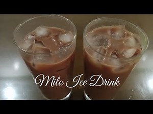 How To Make Milo Ice Drink | Milo Drink Cold | Homemade