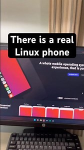 Linux phone is actually a thing I guess #tech #iphone #linux #android #yaptech