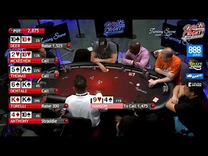 Poker Night in America | Live Stream | 8-9-15 | Turning Stone Casino - Verona, NY (2/2)