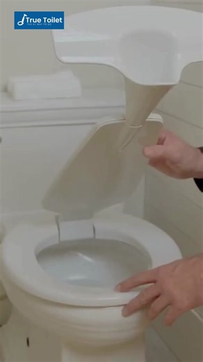 Hear from our satisfied customers! True Toilet changes the game for bathroom cleanliness. 🌟 #TrueToilet #BathroomHacks #CleanBathroom #UrinalAttachment #SanitarySolution