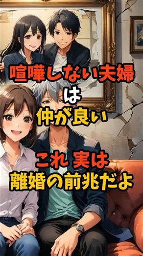 【衝撃】喧嘩しない夫婦ほど「離婚」する本当の理由 #雑学 #心理学