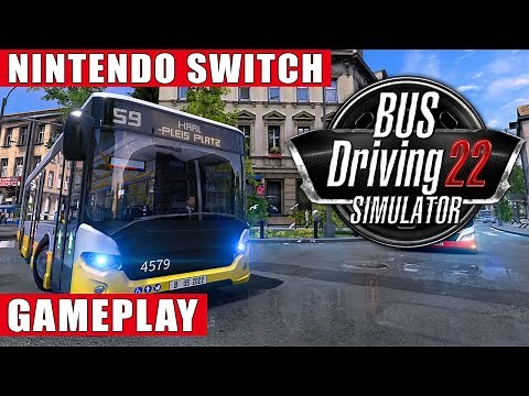 Bus Driving Simulator 22 Nintendo Switch Gameplay