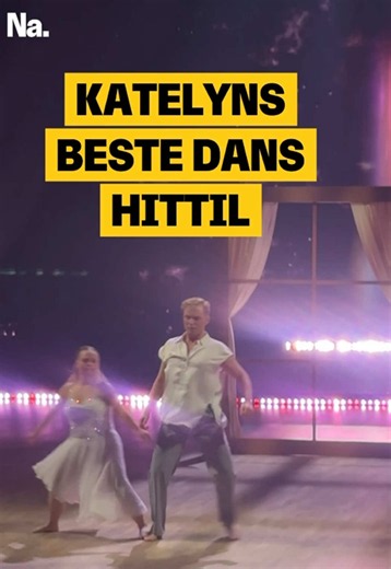 Katelyns beste dans hittil ❤️ #katelyn #skalvidanse #kjendis #olethomas #nettavisen