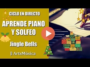 Aprende piano y solfeo gratis: clase 25. Jingle Bells en el piano.