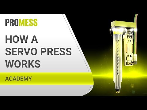 Servo press versus Diamond - How a servo press works