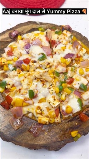Everyone was surprised after eating 🍕Corn Capsicum Pizza❌Maida ❌oven #pizza #food #dailyvlog #sho...