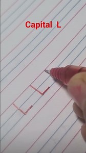 Formation of Capital ' L' #handwriting #calligraphy