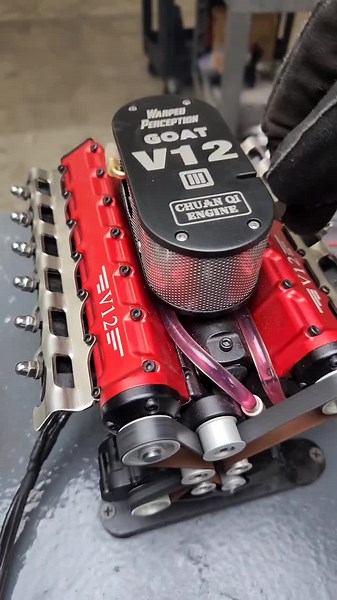Testing a Mini V12 Engine: Performance Insights