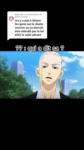 Réponse à @shoko_hanzai eps 4: Qui a dit sa ?♥️(j'étais obligé de poster la suite 😂)#mikey #fanfiction #manjirosano #manjiro #tokyorevengers #tptn❤️ #fanfictionmikey #tp #fanfictokyorevengers #fanfictionanime #fanfic #tpxmikey