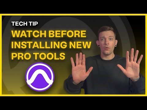 DONT Install new Pro Tools version before watching this!