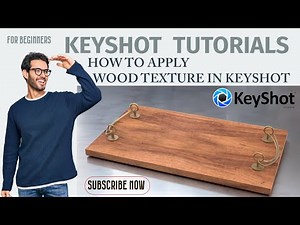 How to apply wood texture in keyshot : Keyshot Tutorials : Keyshot Rendring #keyshot #rendering