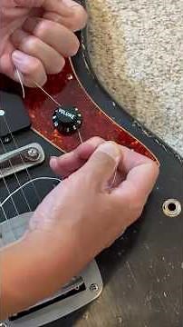 Safely remove guitar knobs and install solid shaft knobs on a split shaft potentiometer. #guitartech