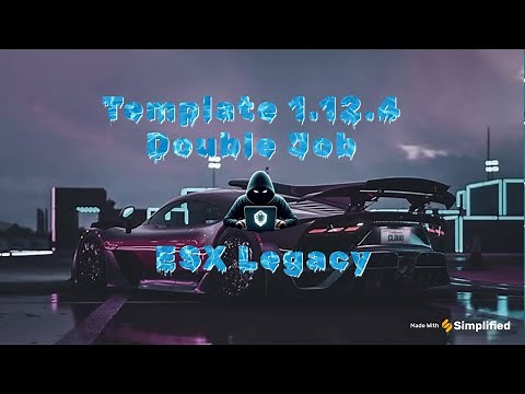 [FREE] Best Base Template - ESX LEGACY 1.12.4 - FULL OX + Double Job !!!