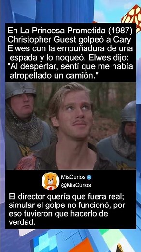 In The Princess Bride (1987) Christopher Guest...