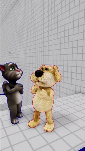 Talking Ben vs Tom in teamwork obby! 😮