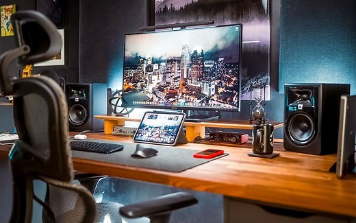 【Desk Tour】如何打造一个舒适创意最小化的现代桌面 | 桌面美学分享。How to get a CHEAP Modern Desk Setup