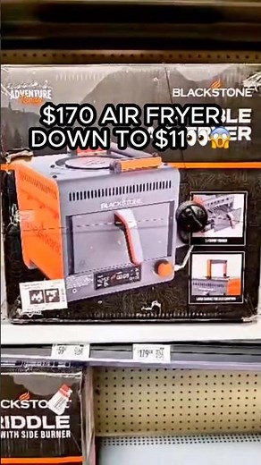 HOW TO SCORE A $170 BLACKSTONE AIR FRYER FOR ONLY $11 AT WALMART! 😱 #blackstone #walmartclearance