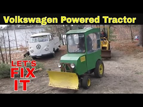 Best Volkswagen Tractor Ever Made. But It's Broken.