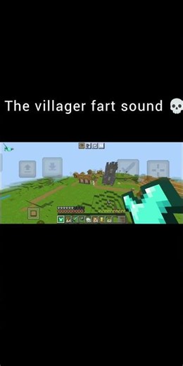 the villager fart sound 💀#minecraft #viral