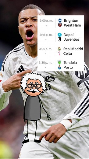 Partidos de Fútbol del Domingo 7 de Diciembre