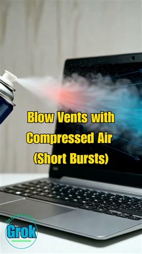Laptop Overheating? 36a Vent Clean