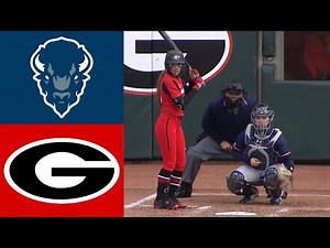 Howard vs #17 Georgia | 2020 College Softball Highlights
