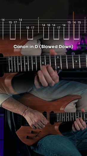 CANON IN D Cover with TABS! (Slowed Down)