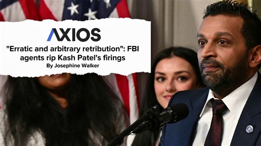 FBI Director Kash Patel throws temper tantrum after news reports of his private jet use