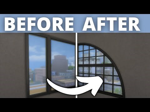 How To Change Windows In Apartments | Sims 4 Tutorial
