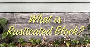 What is Rusticated Block? - The Craftsman Blog