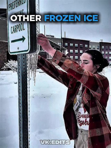 FROZEN ICE 🥶 #frozen #edit #fyp #foryoupage