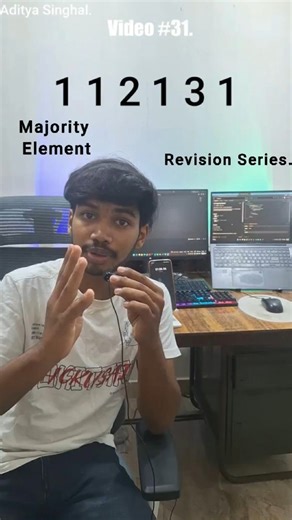 How to find a Majority element in an Array || leetcode 169 || #leetcode #coding || Day -57